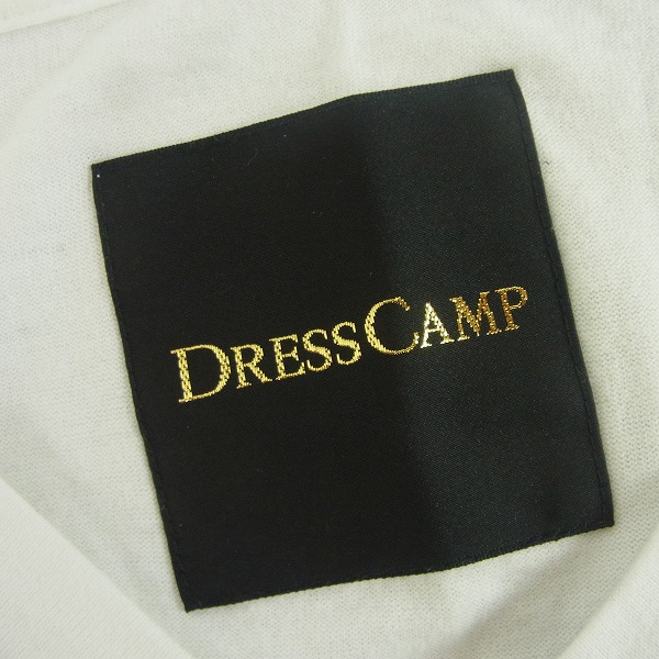 実際に弊社で買取させて頂いたDRESS CAMP/ドレスキャンプ ラメティラノサウルス カットソー 半袖Tシャツ 48の画像 2枚目