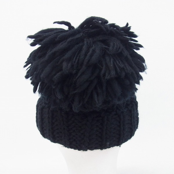 実際に弊社で買取させて頂いたCA4LA/カシラ ウール１００％ ニット帽 TAM01331の画像 3枚目