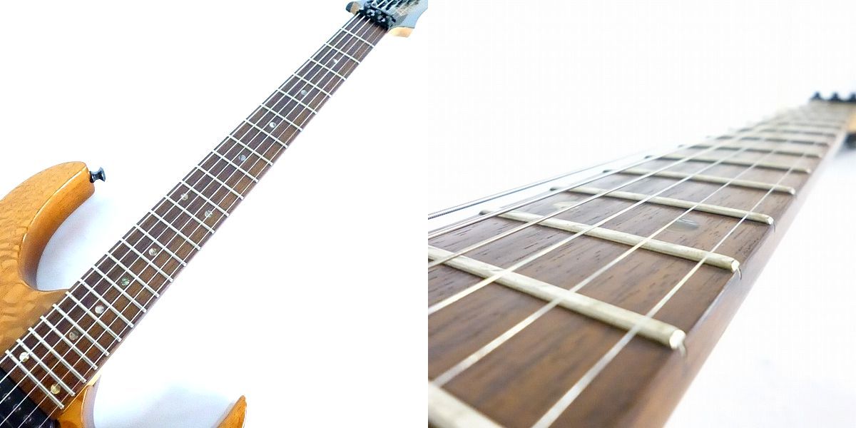 ☆Ibanez/アイバニーズ U.S.A Custom UCEW1LC Exotic Woods Lacewood 純正ハードケース付  エレキギターの買取実績 - ブランド買取専門店リアクロ