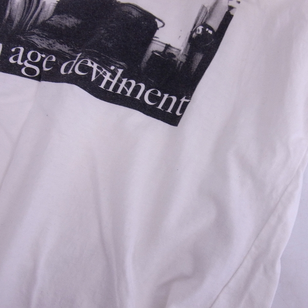 実際に弊社で買取させて頂いたMoonage Devilment/ムーンエイジデビルメント MaD ベッドフォト Tシャツ/Mの画像 4枚目