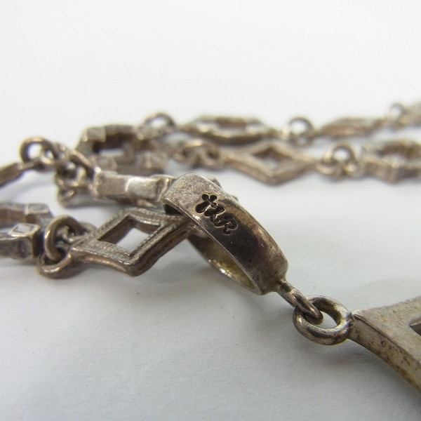 実際に弊社で買取させて頂いた【証明書】Loree Rodkin/ローリーロドキン スカルモチーフペンダント/ネックレスチェーン K18×SV925 2点セットの画像 5枚目