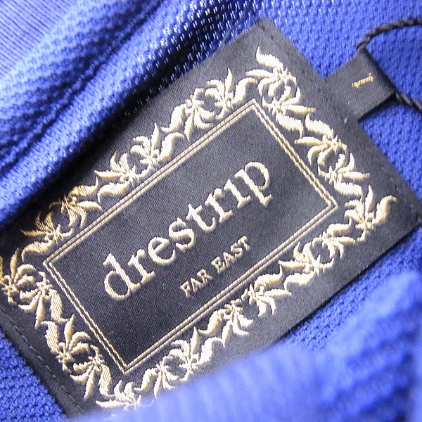 実際に弊社で買取させて頂いた【未使用】drestrip/ドレストリップ ワンポイント スターロゴ 刺繍 ポロシャツ ネイビー/1の画像 2枚目
