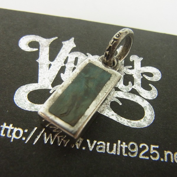 実際に弊社で買取させて頂いた【ギャラ付】STANLEY GUESS/スタンリーゲス スモールIDペンダント ウッドインレイ