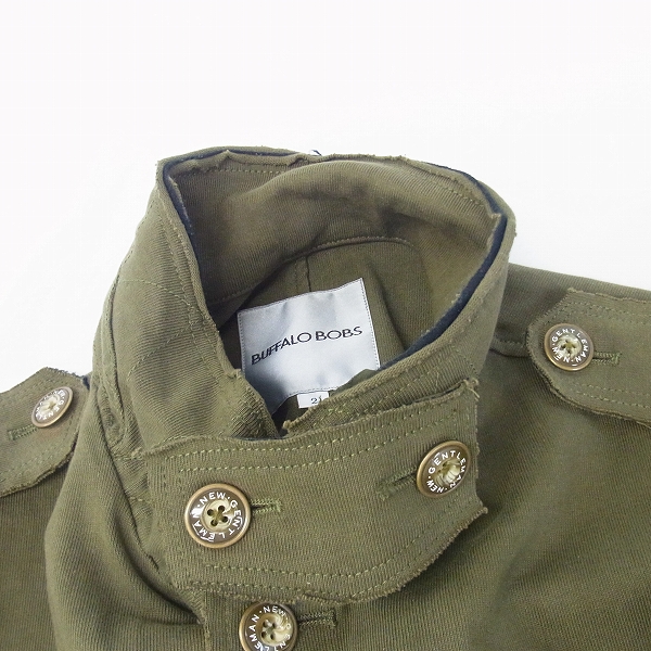 実際に弊社で買取させて頂いたBUFFALO BOBS/バッファローボブズ M-43 フィールドジャケット/ミックデニム デニムライダース 2点セットの画像 4枚目