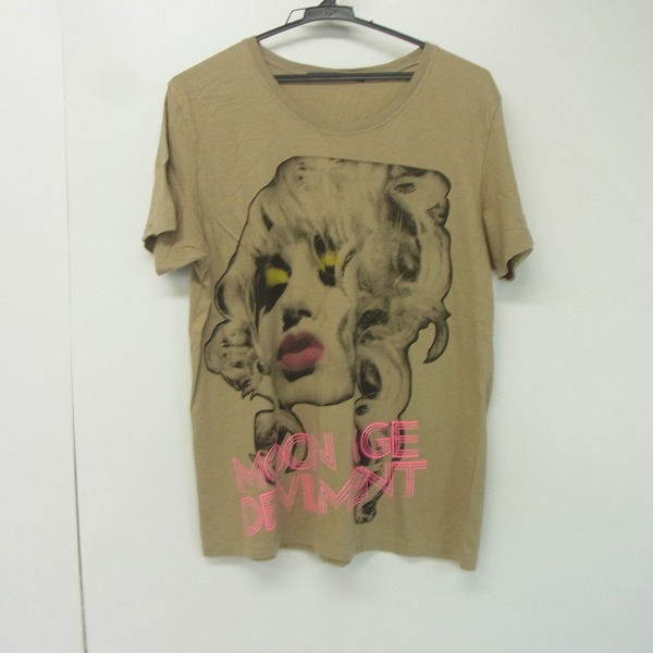 実際に弊社で買取させて頂いたMoonage Devilment/ムーンエイジデビルメント MaD Eye shadowプリント Tシャツ/48