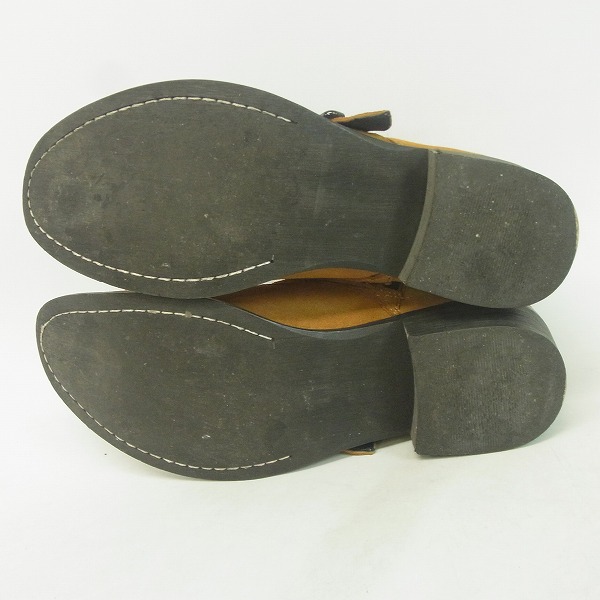 実際に弊社で買取させて頂いたBUFFALO BOBS/バッファローボブズ FRATE/フラテ モンクチャッカブーツ SUB8707/41の画像 2枚目