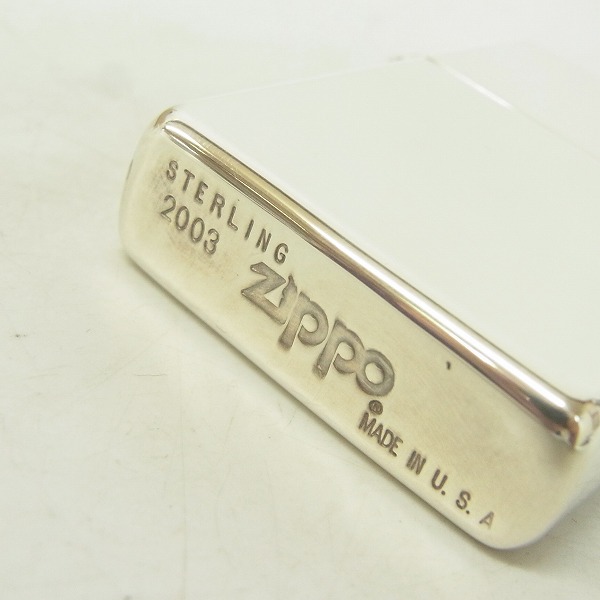 Zippo/ジッポー STERLING/スターリングシルバー 純銀 2003年製 の買取実績 - ブランド買取専門店リアクロ