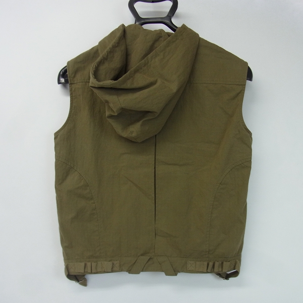 実際に弊社で買取させて頂いたHEAD PORTER PLUS/ヘッドポータープラス ノースリーブジャケットの画像 1枚目