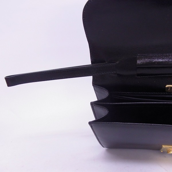 実際に弊社で買取させて頂いたBALLY/バリー レザー ショルダーバッグ/ポーチ クラッチバッグ/ハンドバッグ 2点セットの画像 7枚目