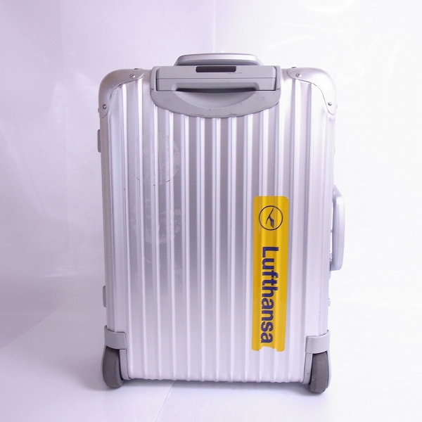 実際に弊社で買取させて頂いたRIMOWA/リモワ Lufthansa/ルフトハンザ 別注 キャリーバッグ/ケース 二輪 921.90/32Lの画像 1枚目