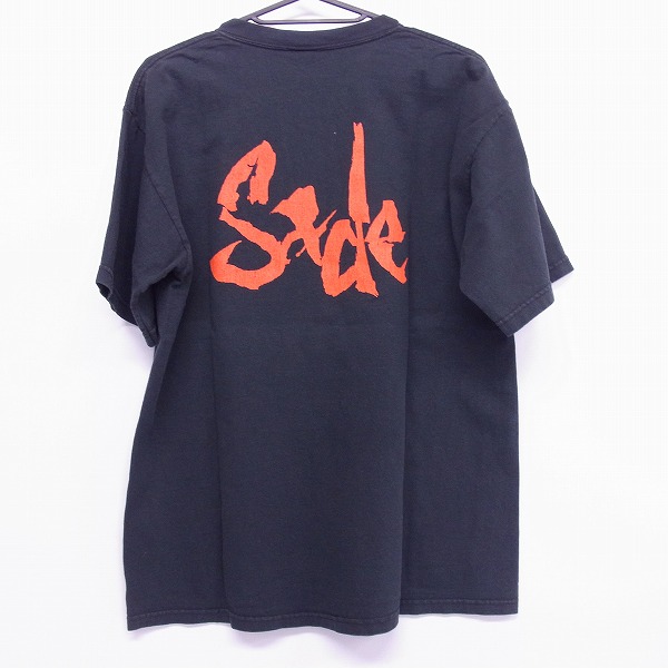 実際に弊社で買取させて頂いたSADE/シャーデー love deluxe 90s フェイスプリント バンドTシャツ USA製/Mの画像 1枚目