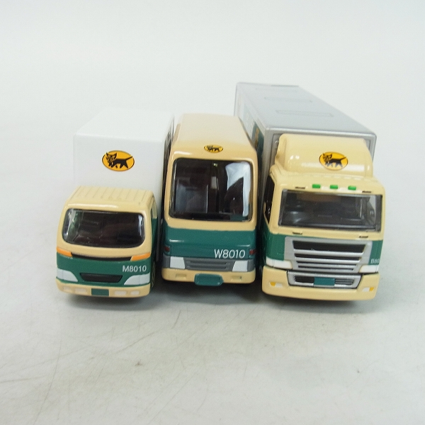 実際に弊社で買取させて頂いたヤマト運輸 非売品 ミニカー ウォークスルー/クール宅配便/10t車 8点セットの画像 1枚目