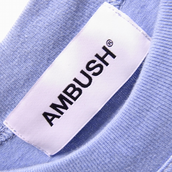 実際に弊社で買取させて頂いたAMBUSH/アンブッシュ AW18 T-SHIRT ロゴTシャツ/1の画像 2枚目