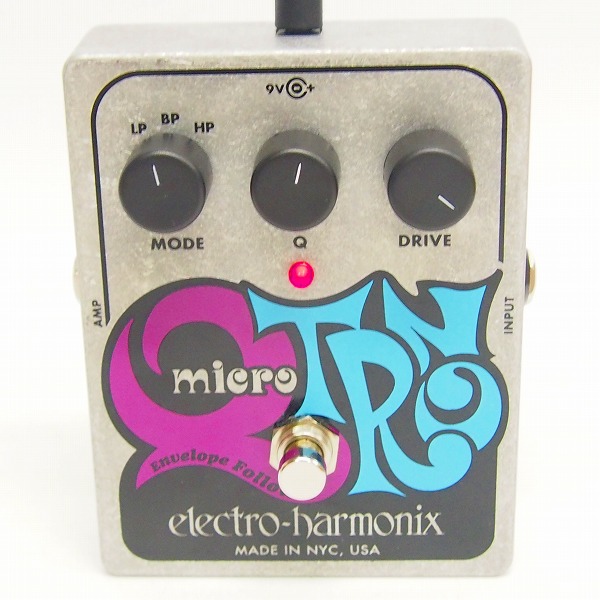 実際に弊社で買取させて頂いた【動作確認済】ELECTRO-HARMONIX/エレクトロハーモニックス Micro Q-Tron エンベロープフィルター エフェクターの画像 1枚目