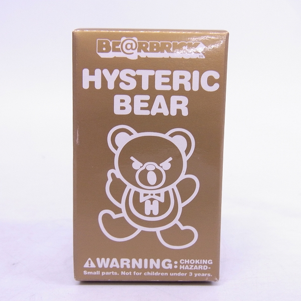 実際に弊社で買取させて頂いた【未開封】BE@RBRICK/ベアブリック HYSTERIC GLAMOUR/ヒステリックグラマー 金/ゴールド 100%