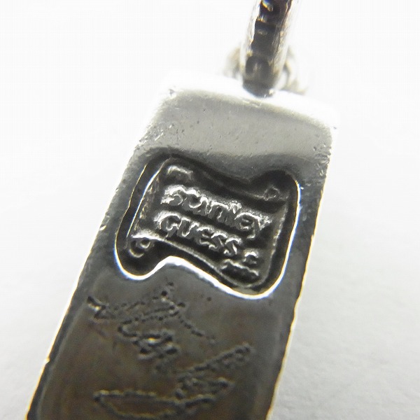 実際に弊社で買取させて頂いた【ギャラ付】STANLEY GUESS/スタンリーゲス スモールIDペンダント ウッドインレイの画像 3枚目