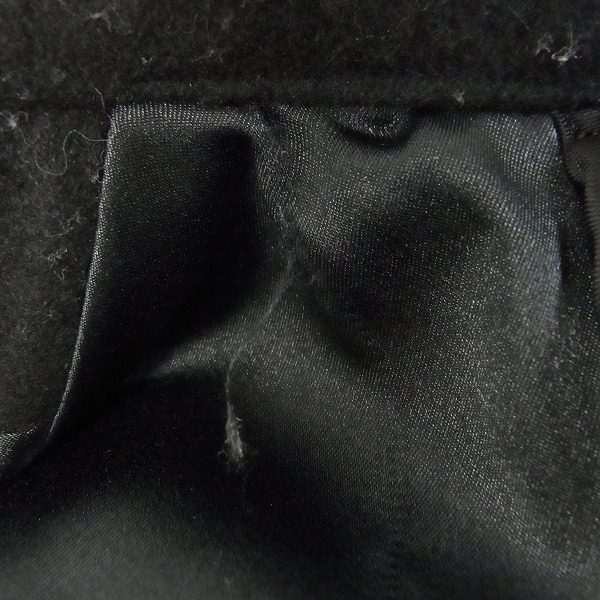 実際に弊社で買取させて頂いたkiryuyrik/キリュウキリュウ 17AW ショールカラー メルトンウール コート KC-HC11-130/Sの画像 6枚目
