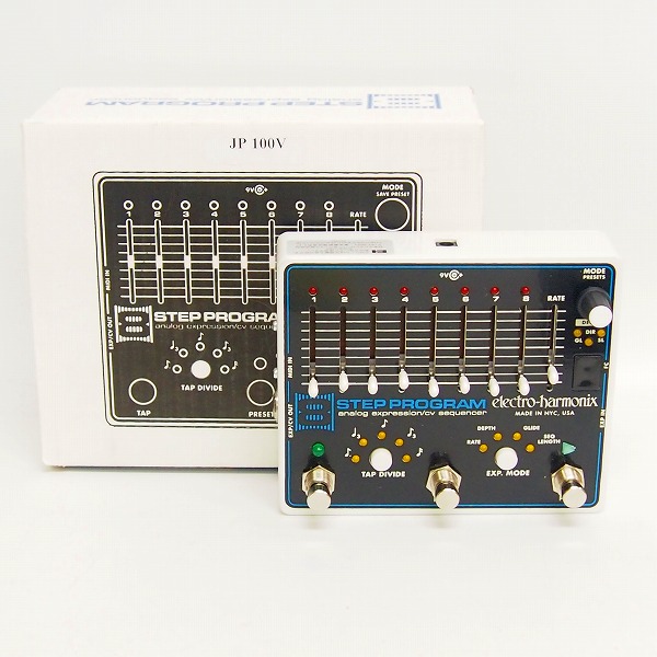 実際に弊社で買取させて頂いた【動作確認済】Electro-Harmonix/エレクトロハーモニクス 8 Step Program アナログシーケンサー