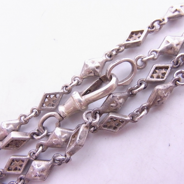 実際に弊社で買取させて頂いたLoreeRodkin/ローリーロドキン ミックスダイヤモンドシェイプクロスチェーン