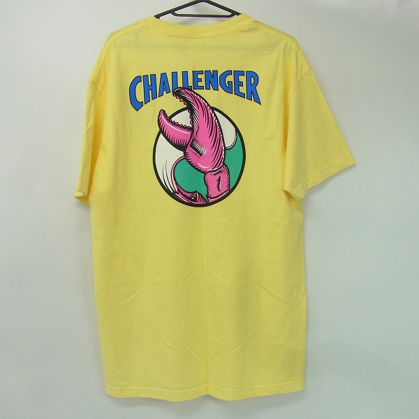 実際に弊社で買取させて頂いたCHALLENGER/チャレンジャー ロブスタープリント 半袖Tシャツ/Lの画像 1枚目