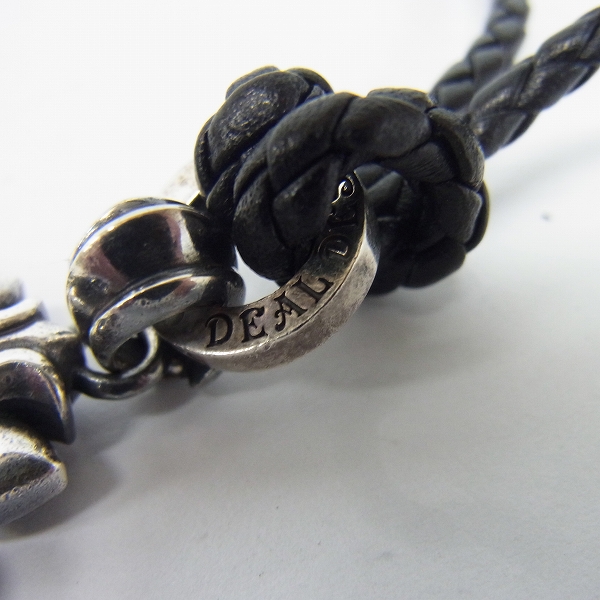 実際に弊社で買取させて頂いたDEAL DESIGN/ディールデザイン リリークロス シルバー ペンダント/チョーカー 2点セットの画像 6枚目