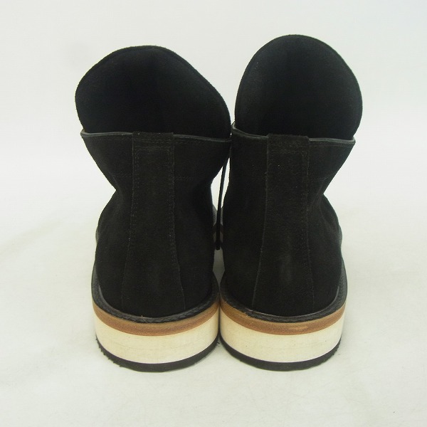 実際に弊社で買取させて頂いたMIHARA YASUHIRO/ミハラヤスヒロ スエード チャッカブーツ ブラック 73251000/27の画像 1枚目