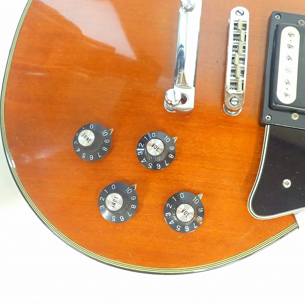 実際に弊社で買取させて頂いた★【難有り/型式不明】Greco/グレコ エレキギター レスポールタイプ ケース付の画像 5枚目