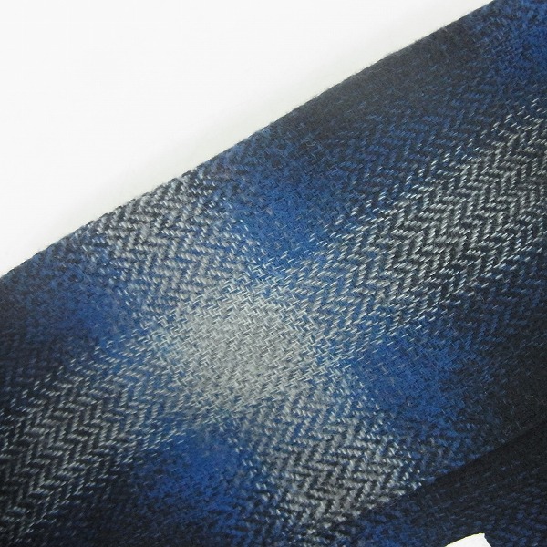 実際に弊社で買取させて頂いたTHE CRIMIE/クライミー オープンカラー 半袖 チェックシャツ/Sの画像 4枚目