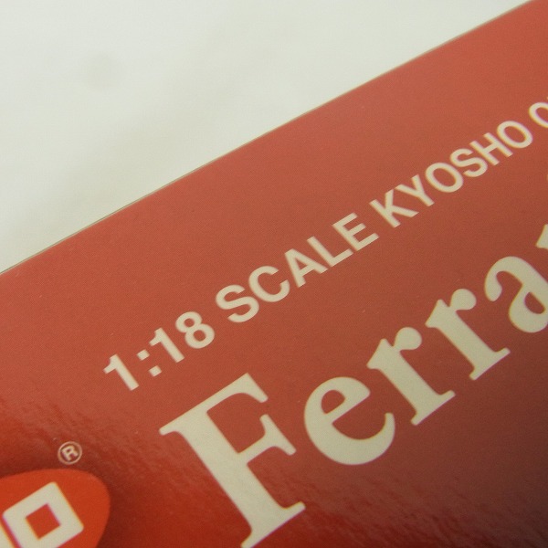 実際に弊社で買取させて頂いた【難有】KYOSHO/京商 1/18 フェラーリ 512TR レッド ダイキャストミニカー No.08423Rの画像 7枚目