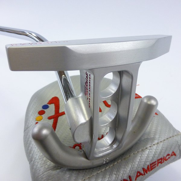 実際に弊社で買取させて頂いた★ScottyCameron/スコッティキャメロン レフティパター FUTURA/フーチュラ 2003年モデル 34.125インチ Titleist