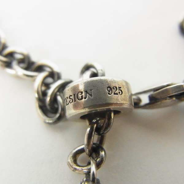 実際に弊社で買取させて頂いたDEAL DESIGN/ディールデザイン スライドチェーン クロス付きネックレスの画像 2枚目