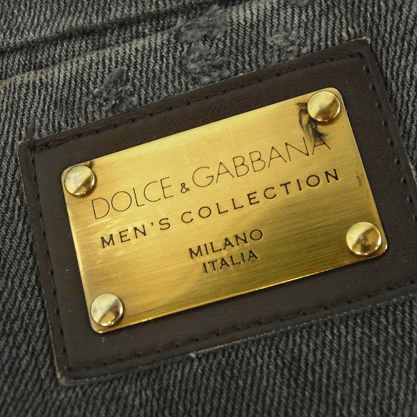 実際に弊社で買取させて頂いたDolce&Gabbana/ドルガバ 12 GOLD メンズコレクション デニムパンツ/ジーンズ/48の画像 8枚目