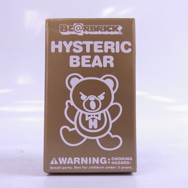 実際に弊社で買取させて頂いた【未開封】BE@RBRICK/ベアブリック HYSTERIC GLAMOUR/ヒステリックグラマー 金/ゴールド 100%