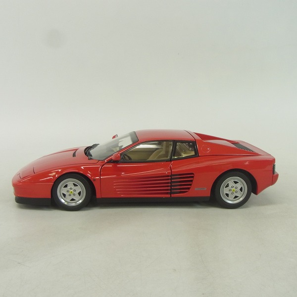 実際に弊社で買取させて頂いたKYOSHO/京商 1/18 フェラーリ テスタロッサ ダイキャストミニカー No.08422Rの画像 3枚目