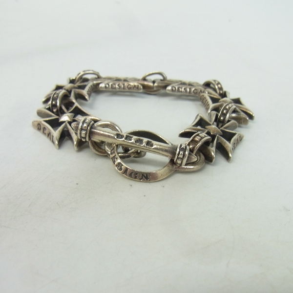 実際に弊社で買取させて頂いたDEAL DESIGN/ディールデザイン クロスガードブレスレットの画像 1枚目