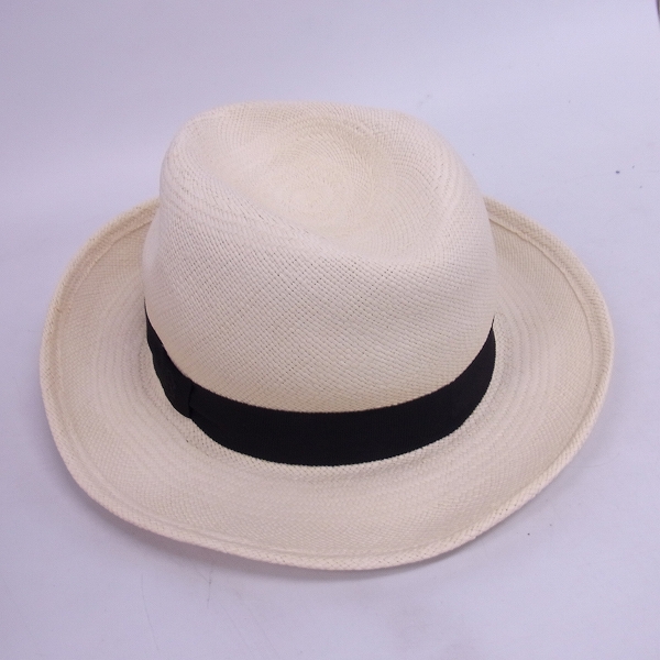 実際に弊社で買取させて頂いた【未使用】CRIMIE/クライミー PANAMA HAT/パナマハット "DANIEL" Ｓの画像 1枚目