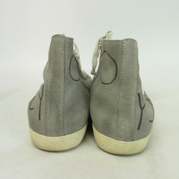 実際に弊社で買取させて頂いたGOLDEN GOOSE/ゴールデングース FRANCY/フランシー ハイカットスニーカー G29MS591.A34/42の画像 1枚目