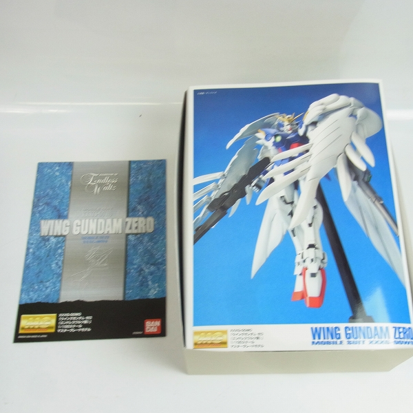 実際に弊社で買取させて頂いた【未組立】バンダイ MG 1/100 XXXG-00W0 ウイングガンダム ゼロ エンドレスワルツ版 /ガンプラの画像 2枚目