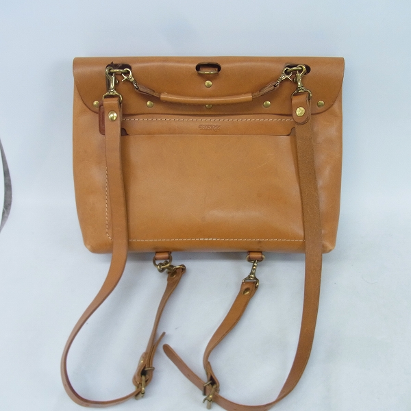 実際に弊社で買取させて頂いたHERZ/ヘルツ Organ KNOWLEDGE BAG/ナレッジバッグ 3WAYショルダーバッグの画像 1枚目