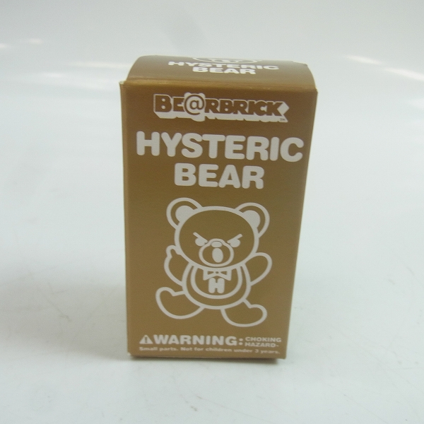 実際に弊社で買取させて頂いた【未開封】BE@RBRICK/ベアブリック HYSTERIC GLAMOUR/ヒステリックグラマー 金/ゴールド 100%