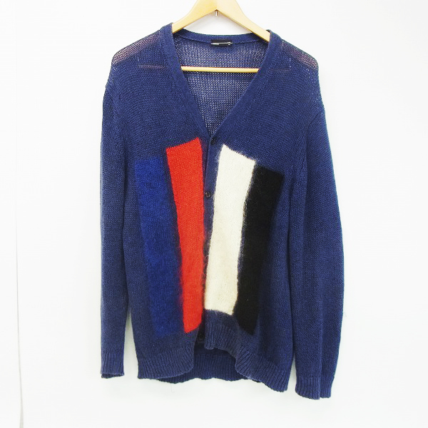 実際に弊社で買取させて頂いたLAD MUSICIAN/ラッドミュージシャン コットン/リネン ニットカーディガン 2114-011/44