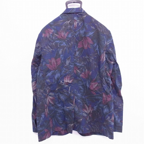 実際に弊社で買取させて頂いた417 EDIFICE/フォーワンセブン エディフィス 花柄 テーラードジャケット/Mの画像 1枚目