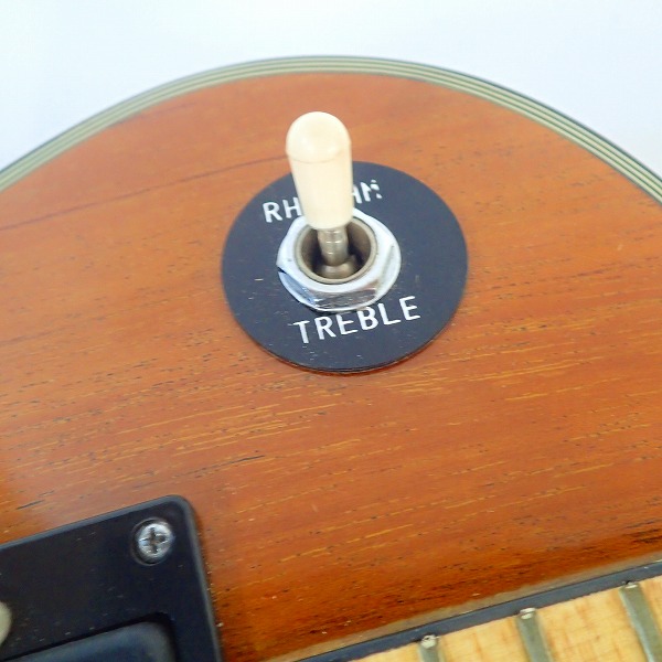 実際に弊社で買取させて頂いた★【難有り/型式不明】Greco/グレコ エレキギター レスポールタイプ ケース付の画像 7枚目