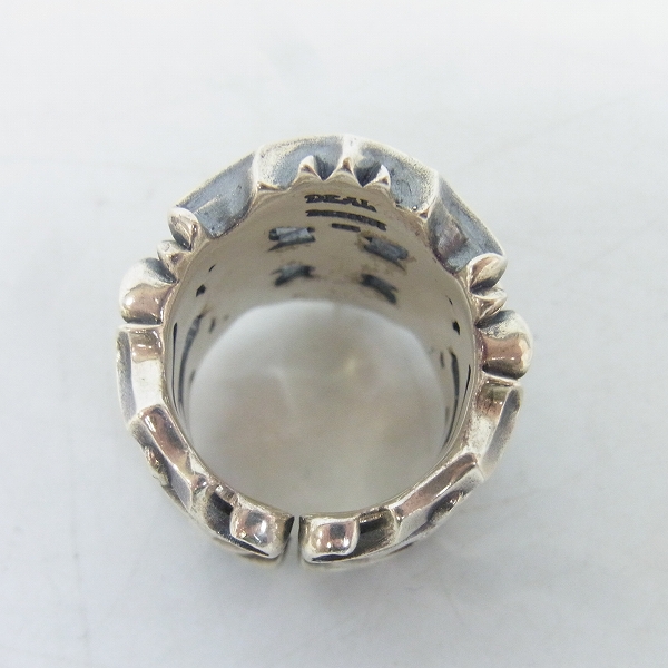 実際に弊社で買取させて頂いたDEAL DESIGN/ディールデザイン ペルソナクロス リング/17号の画像 4枚目