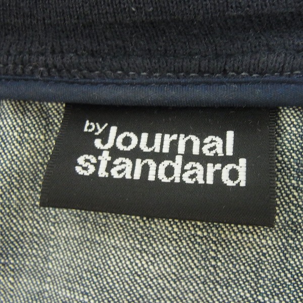 実際に弊社で買取させて頂いたJOURNAL STANDARD/ジャーナルスタンダード デニムブルゾン ジャケット/Lの画像 2枚目