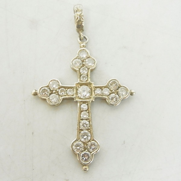 実際に弊社で買取させて頂いた【ギャラ付き】Loree Rodkin/ローリーロドキン ラージ ゴシッククロス ペンダントトップ P055-886の画像 1枚目