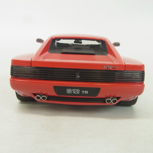 実際に弊社で買取させて頂いたKYOSHO/京商 1/18 フェラーリ 512TR レッド ダイキャストミニカー No.08423Rの画像 2枚目