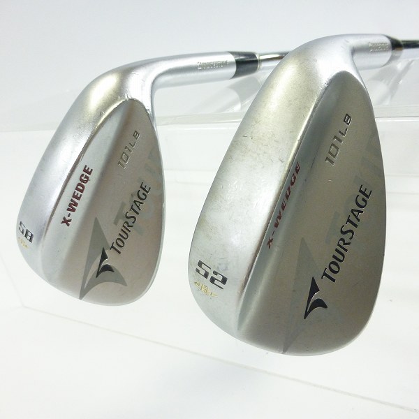 実際に弊社で買取させて頂いた★BRIDGESTONE/ブリヂストン ウェッジ2本セット TOURSTAGE X-WEDGE 101LB 52-8/58-8 Sフレックスの画像 3枚目