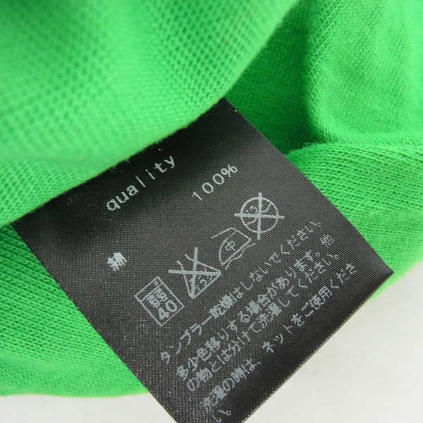 実際に弊社で買取させて頂いた【未使用】drestripドレストリップ × オーバーザストライプス プリントTシャツ グリーン Sの画像 3枚目