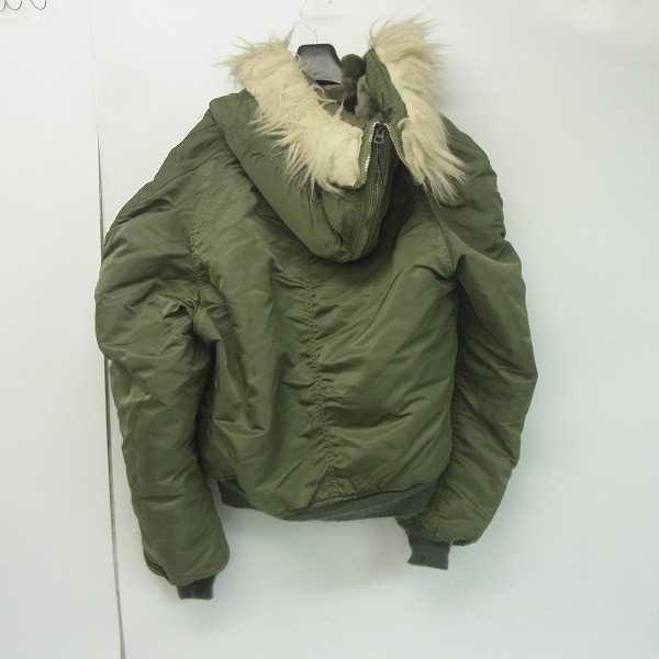 実際に弊社で買取させて頂いたALPHA INDUSTRIES/アルファ N-2B フライトジャケット MIL-J-6278F/Lの画像 1枚目